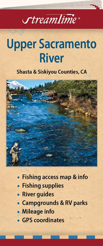 Cover of Upper Sacramento River Fishing Access Map